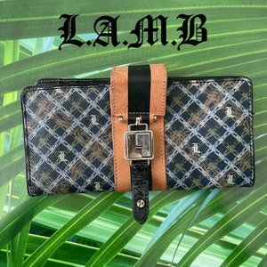 L.A.M.B. Plaid Wallet